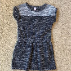 Girls Cat and Jack knit dress size 4/5 (XS)